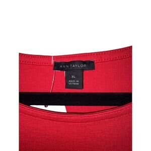Ann Taylor - Rich Red - XL with Elegant Beautiful Decorative buttons